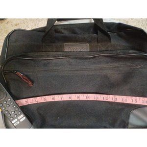 Vintage Softside Messenger/Laptop Bag with Shoulder Strap Black